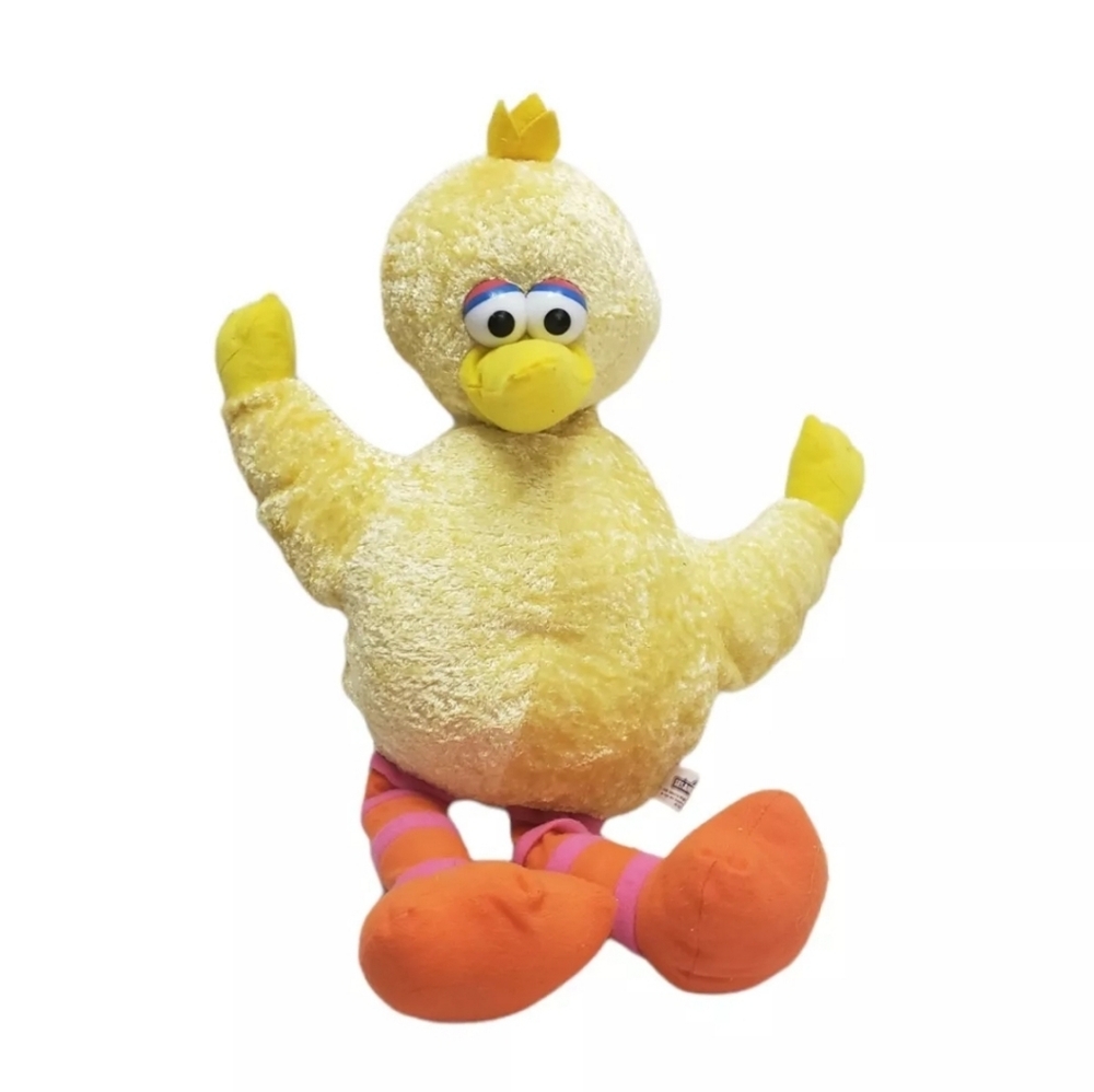 Vintage Sesame Street Big Bird 2006 Yellow plush 22” Nanco - Sesame Workshop